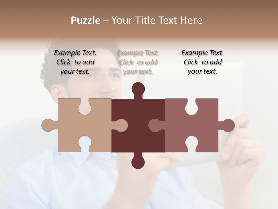 Young Blue Digital PowerPoint Template