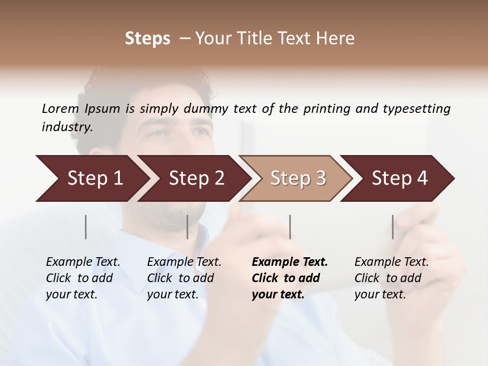 Young Blue Digital PowerPoint Template