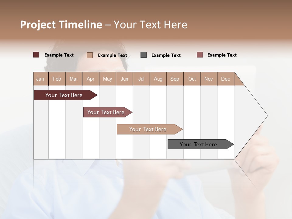 Young Blue Digital PowerPoint Template