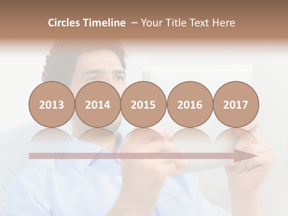 Young Blue Digital PowerPoint Template