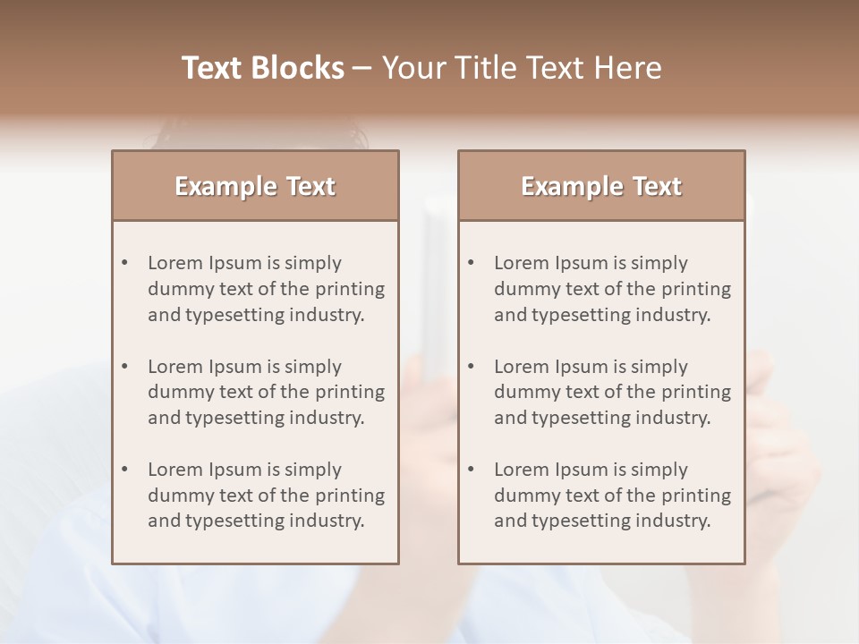 Young Blue Digital PowerPoint Template