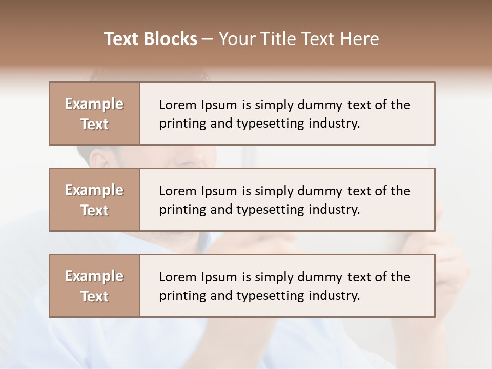 Young Blue Digital PowerPoint Template