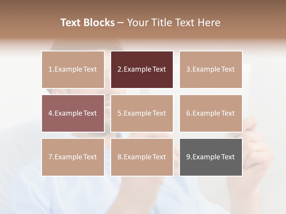 Young Blue Digital PowerPoint Template