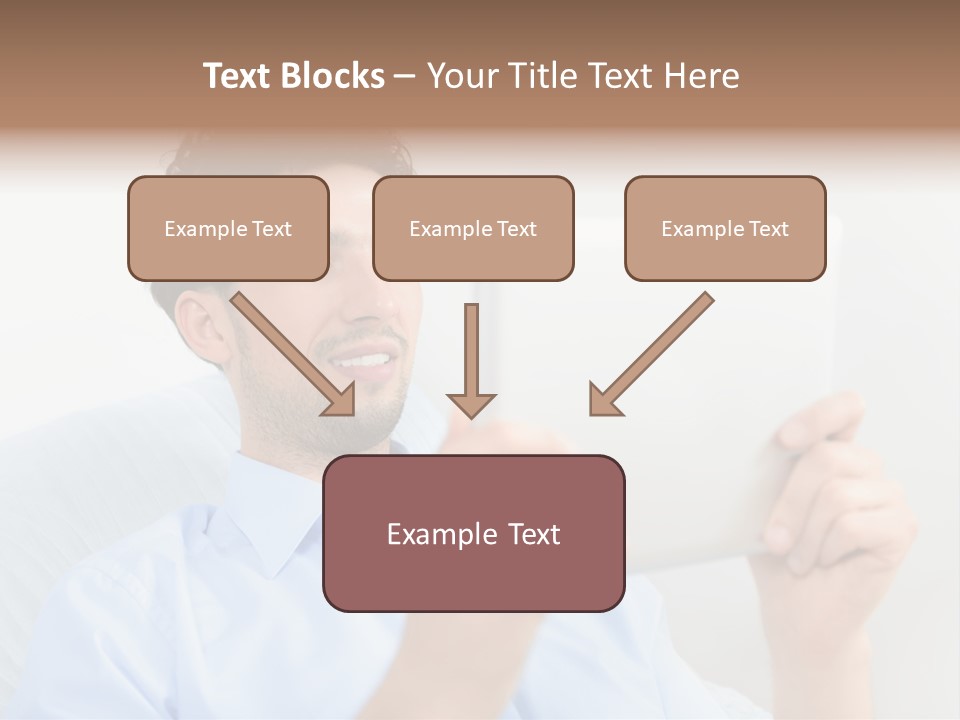 Young Blue Digital PowerPoint Template