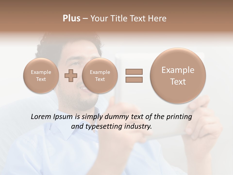 Young Blue Digital PowerPoint Template