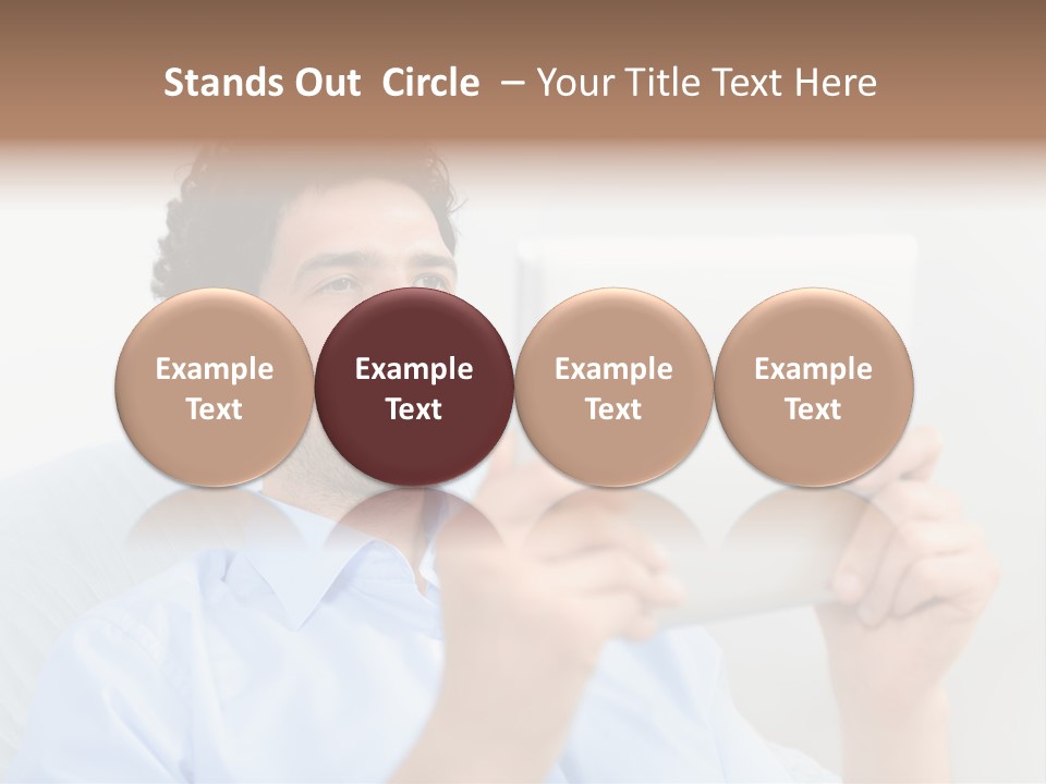 Young Blue Digital PowerPoint Template