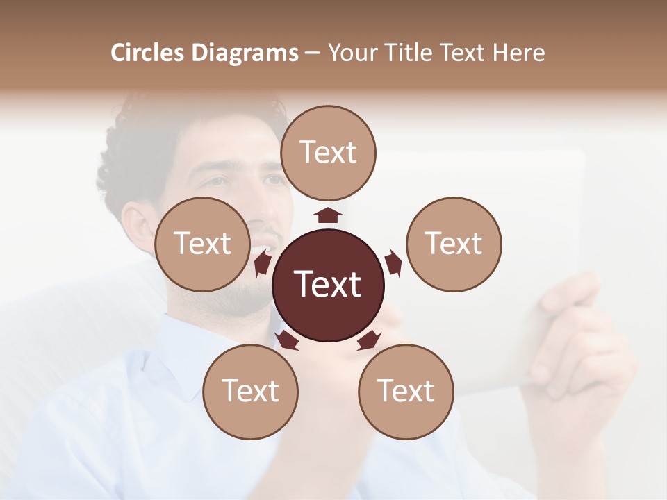 Young Blue Digital PowerPoint Template