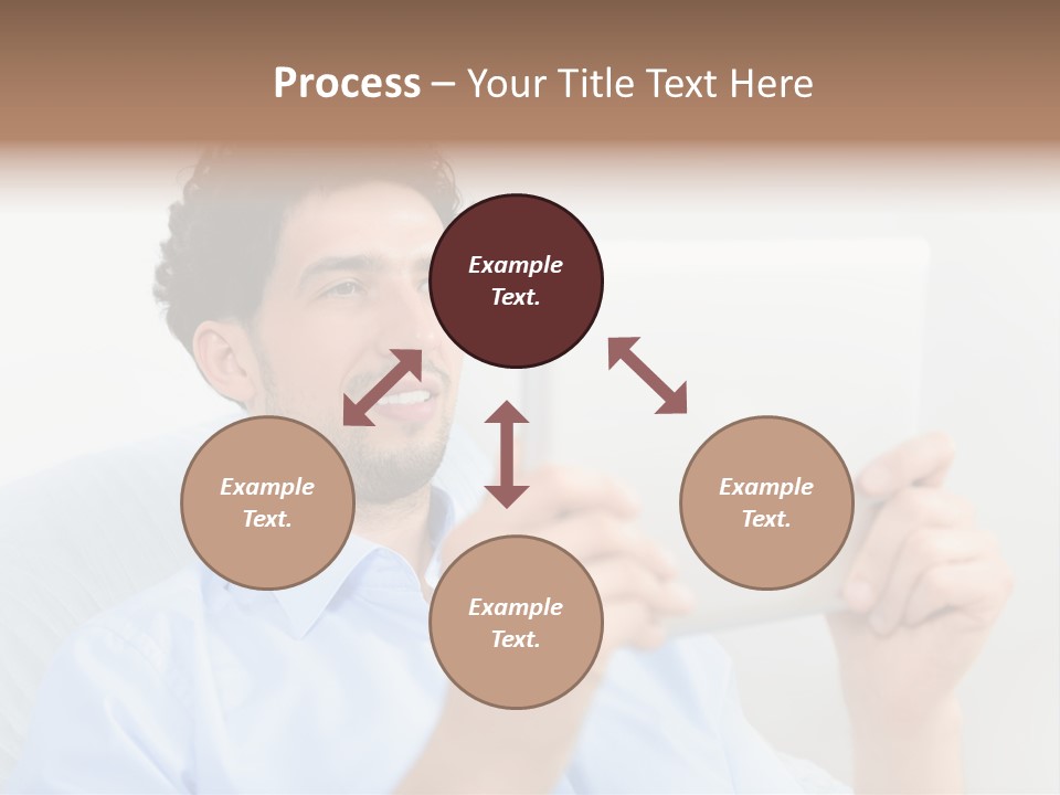 Young Blue Digital PowerPoint Template