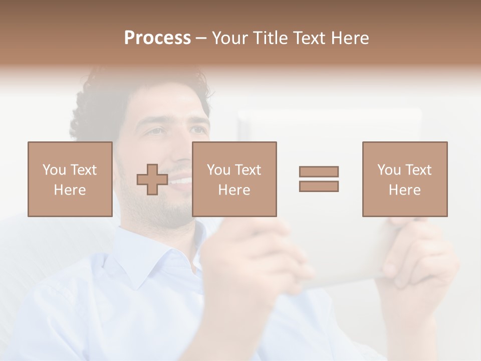 Young Blue Digital PowerPoint Template