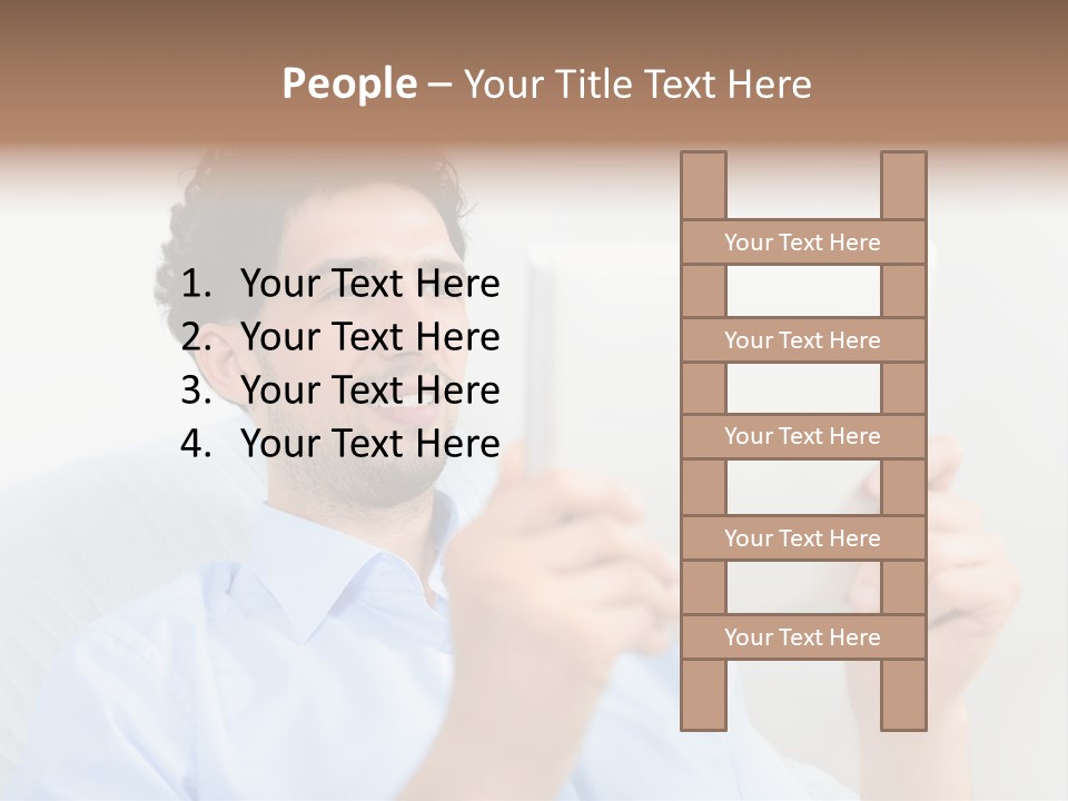 Young Blue Digital PowerPoint Template