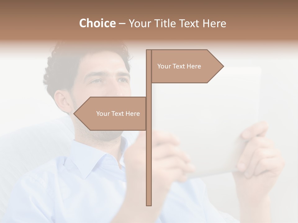 Young Blue Digital PowerPoint Template