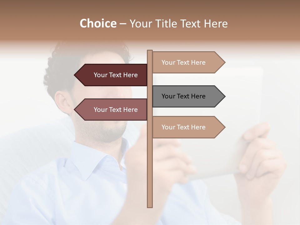 Young Blue Digital PowerPoint Template