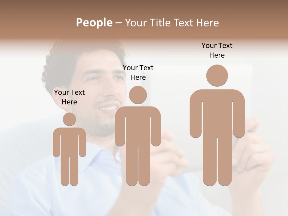 Young Blue Digital PowerPoint Template