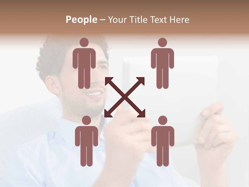 Young Blue Digital PowerPoint Template