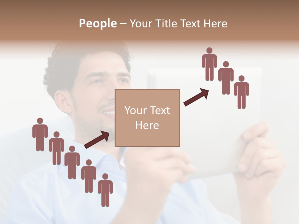 Young Blue Digital PowerPoint Template