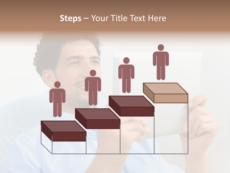 Young Blue Digital PowerPoint Template