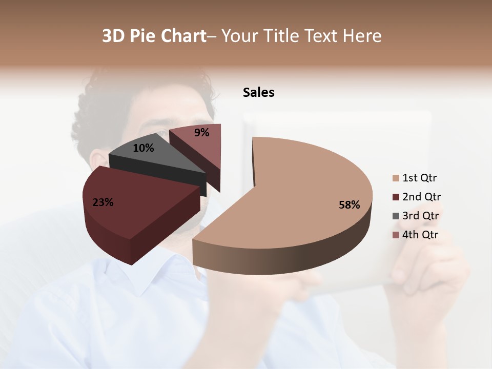 Young Blue Digital PowerPoint Template