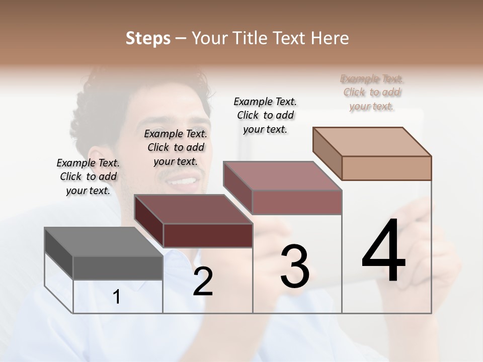 Young Blue Digital PowerPoint Template