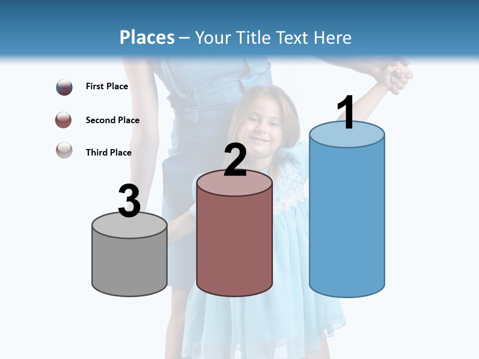 Girl Cute Pretty PowerPoint Template