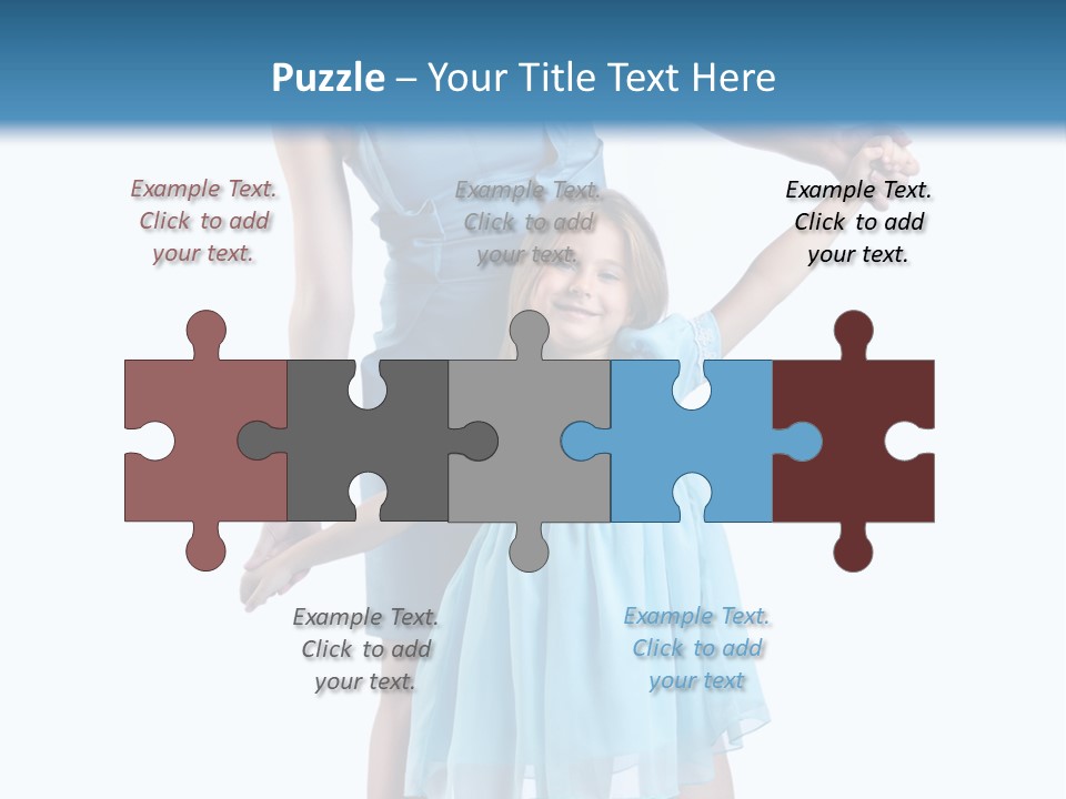 Girl Cute Pretty PowerPoint Template