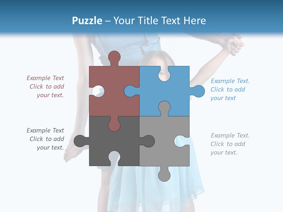 Girl Cute Pretty PowerPoint Template