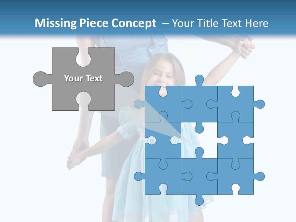 Girl Cute Pretty PowerPoint Template