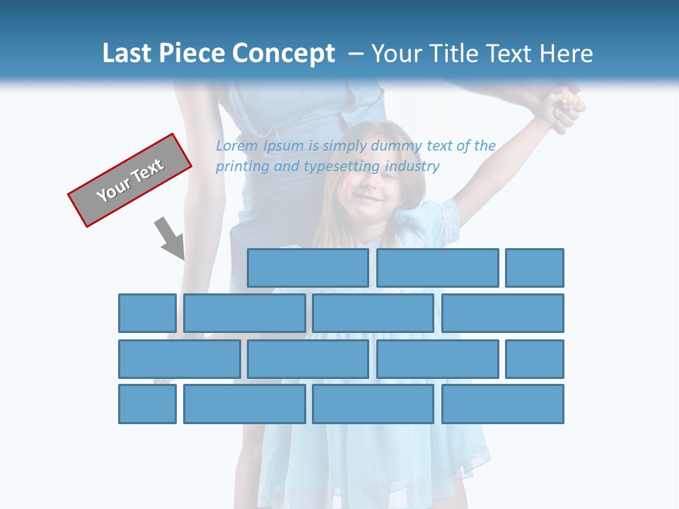 Girl Cute Pretty PowerPoint Template