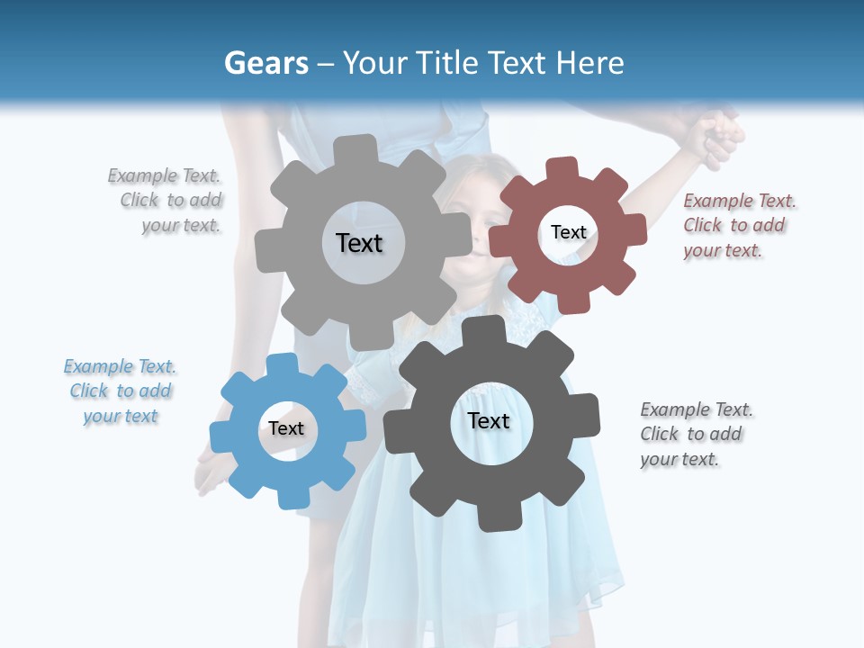 Girl Cute Pretty PowerPoint Template