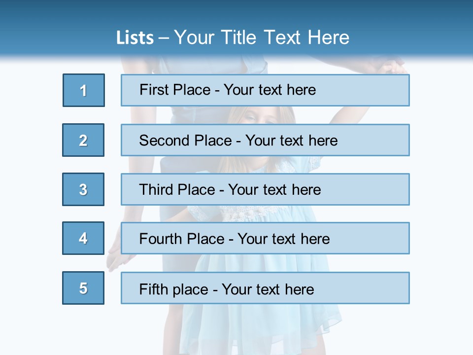 Girl Cute Pretty PowerPoint Template