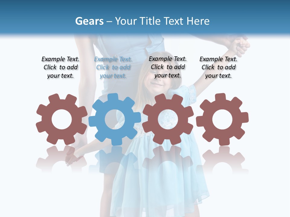 Girl Cute Pretty PowerPoint Template