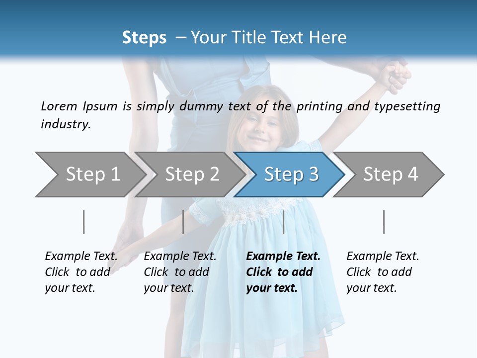 Girl Cute Pretty PowerPoint Template