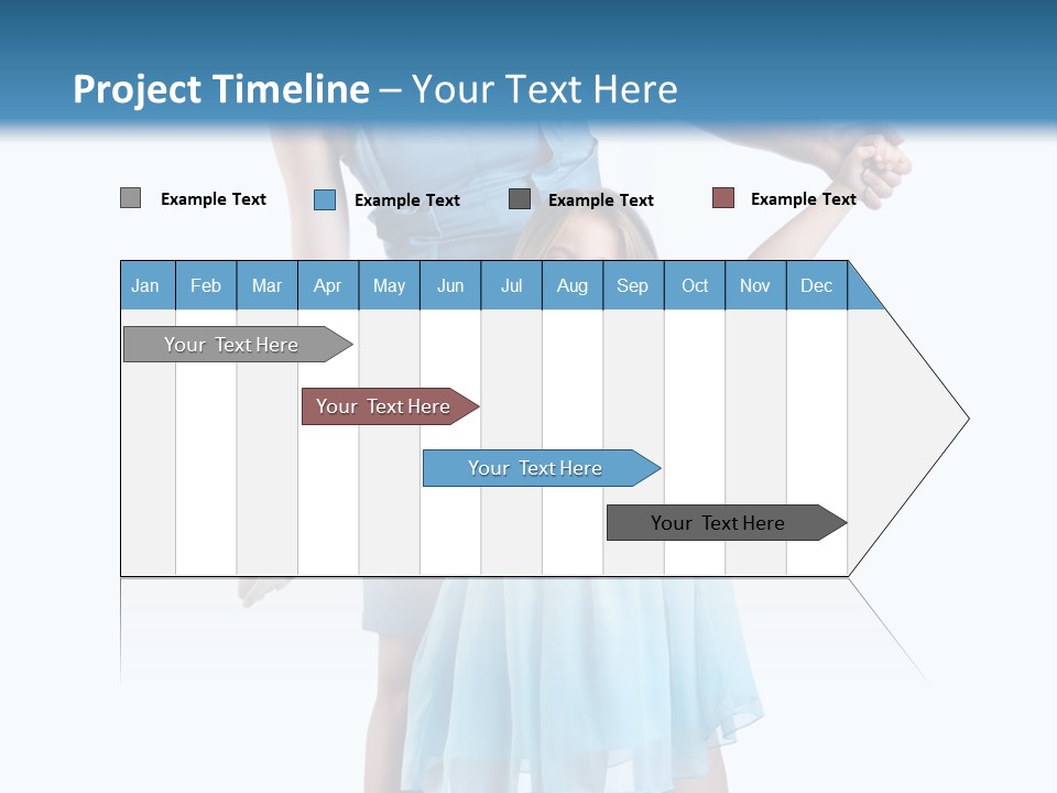 Girl Cute Pretty PowerPoint Template