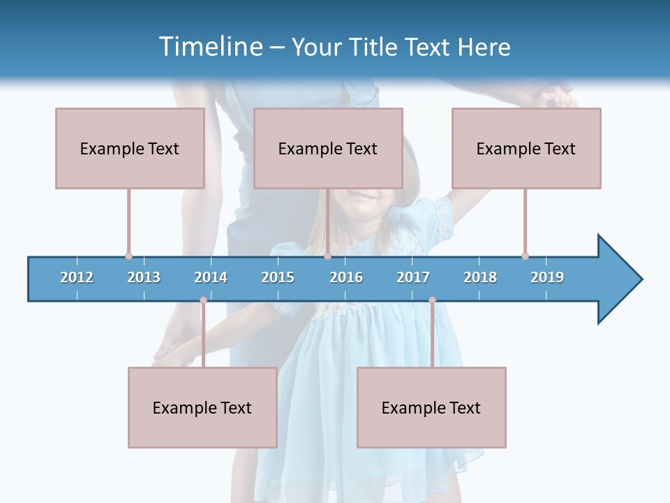 Girl Cute Pretty PowerPoint Template