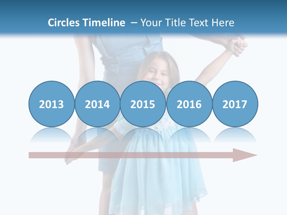 Girl Cute Pretty PowerPoint Template