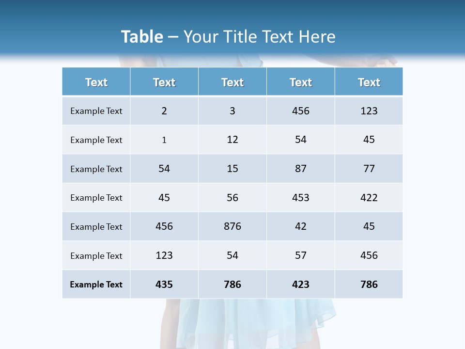 Girl Cute Pretty PowerPoint Template