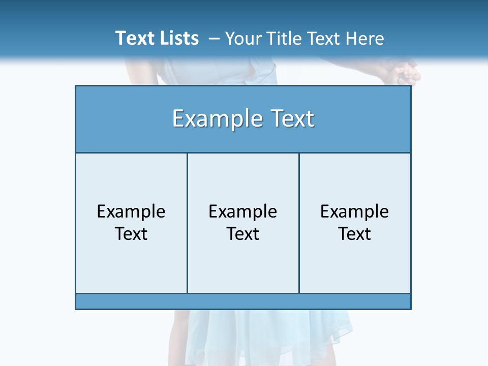 Girl Cute Pretty PowerPoint Template
