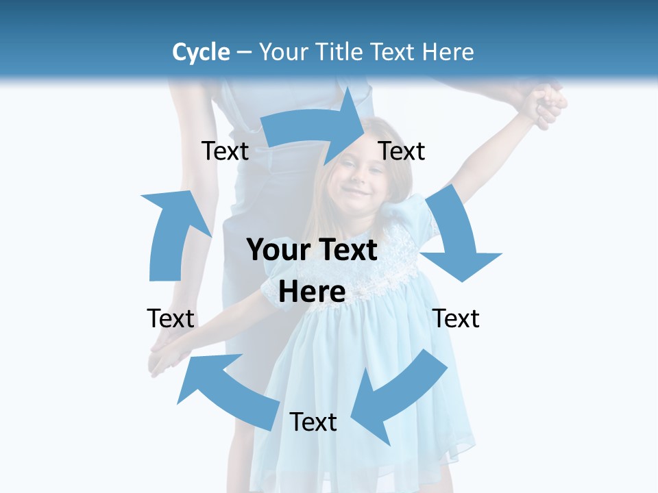 Girl Cute Pretty PowerPoint Template