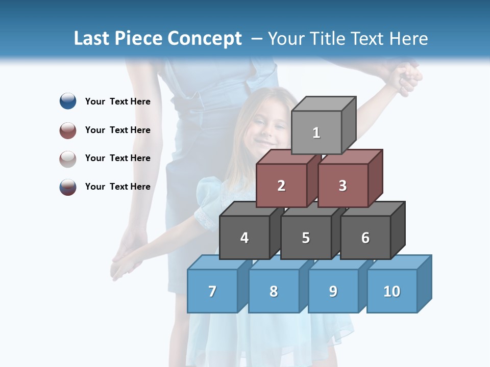 Girl Cute Pretty PowerPoint Template