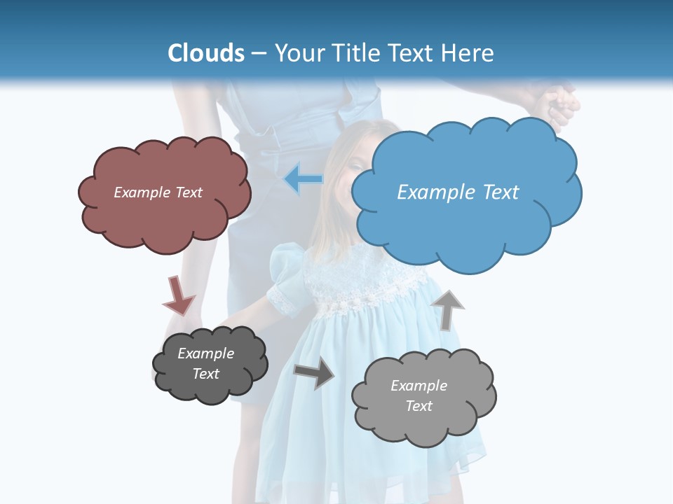 Girl Cute Pretty PowerPoint Template