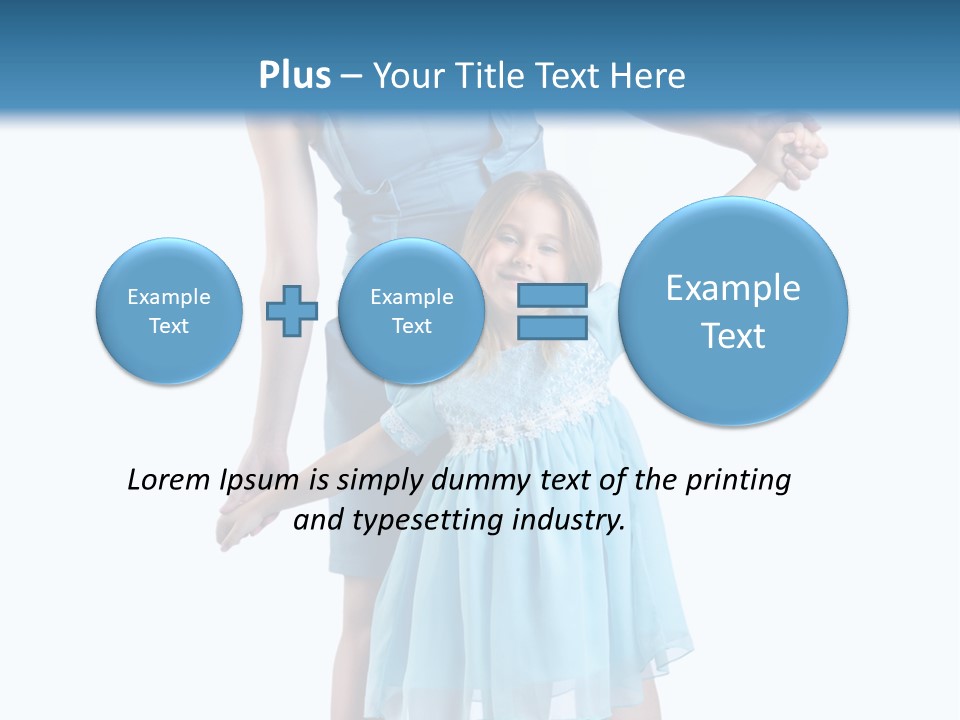 Girl Cute Pretty PowerPoint Template