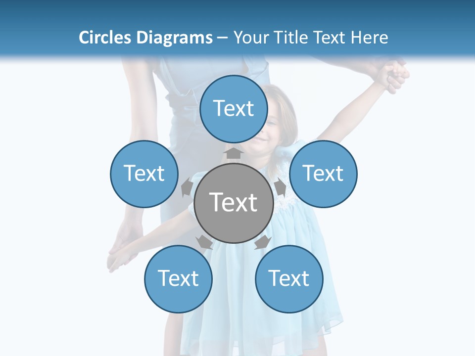 Girl Cute Pretty PowerPoint Template