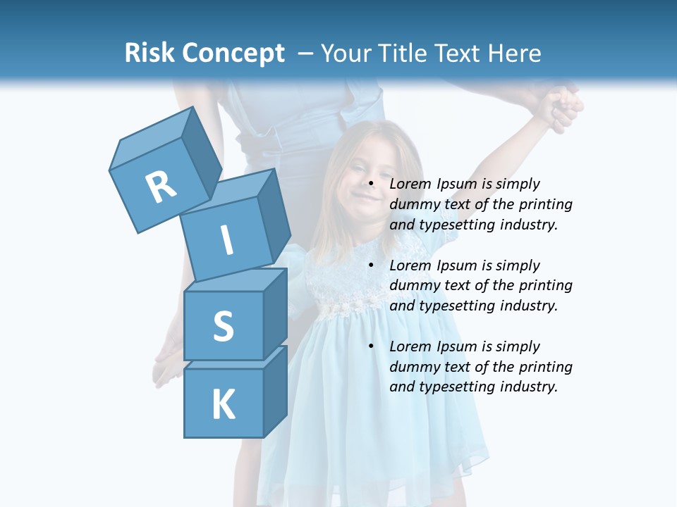 Girl Cute Pretty PowerPoint Template