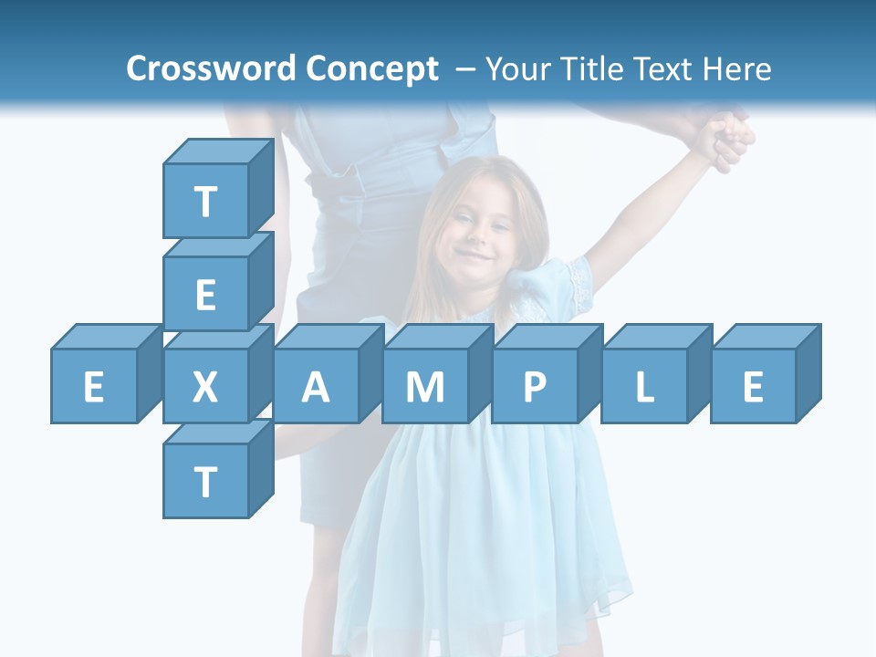 Girl Cute Pretty PowerPoint Template