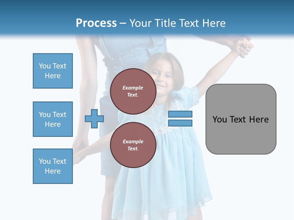 Girl Cute Pretty PowerPoint Template