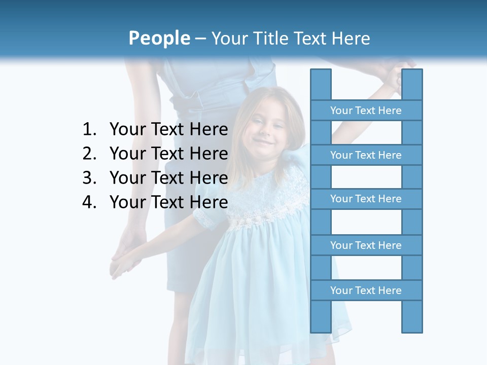 Girl Cute Pretty PowerPoint Template