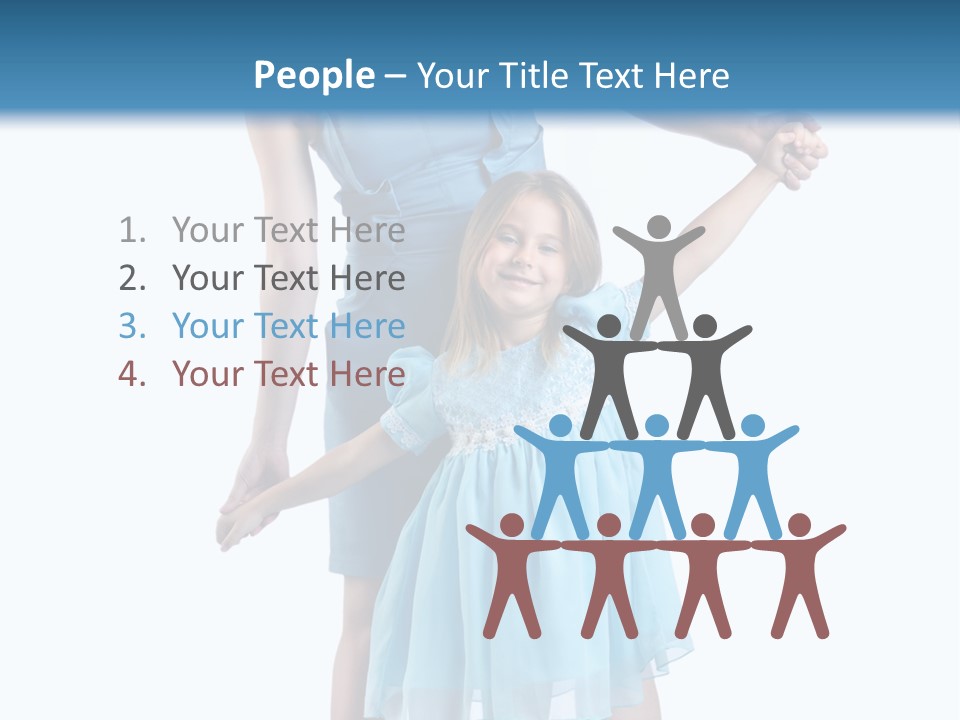 Girl Cute Pretty PowerPoint Template