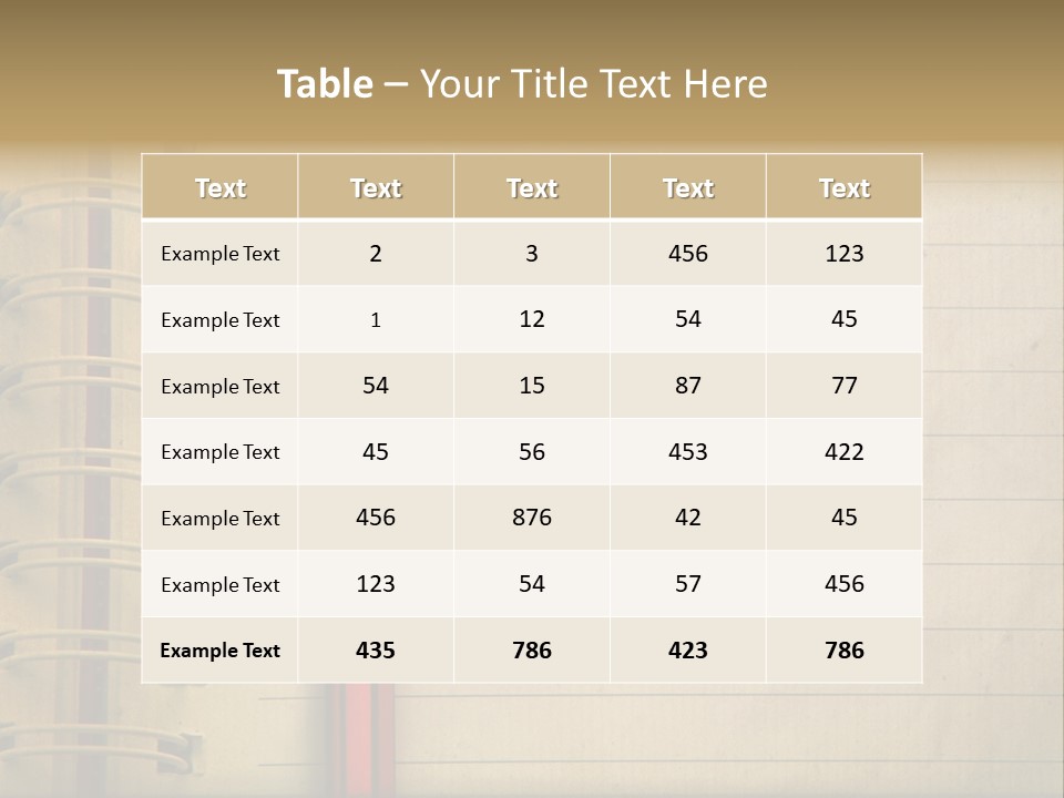Memory Vintage Idea PowerPoint Template