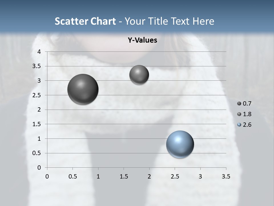 Optimism Knit Hat Happy PowerPoint Template