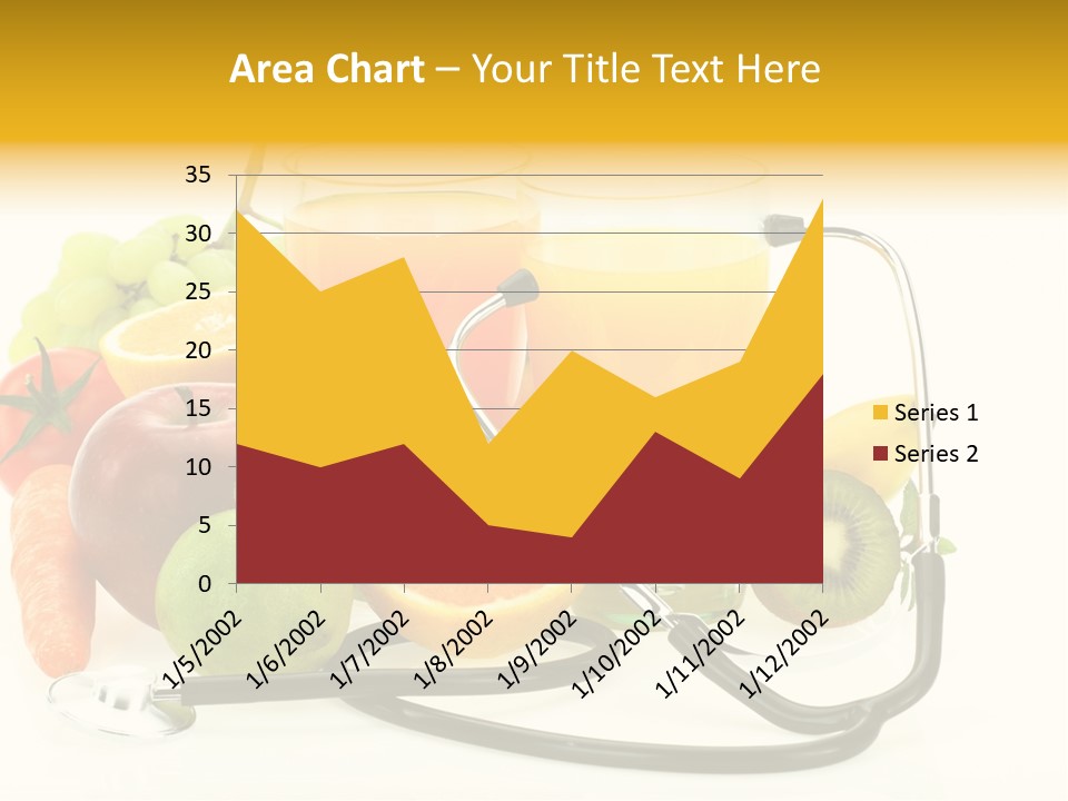 Lemon Auscultation Fruit PowerPoint Template