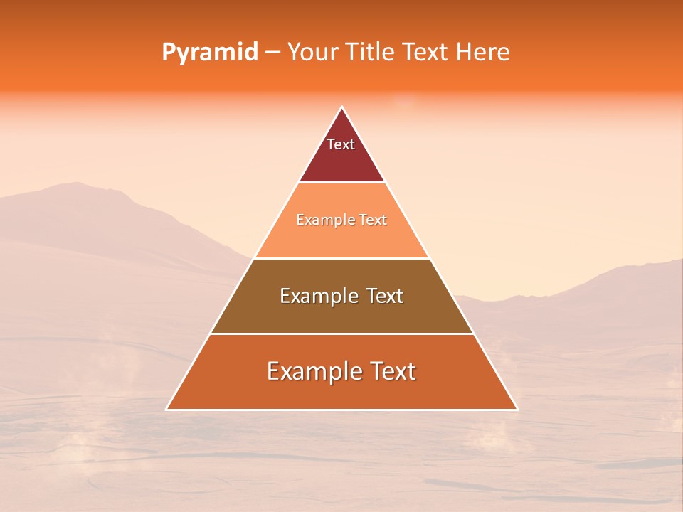 Hill Art Sun PowerPoint Template